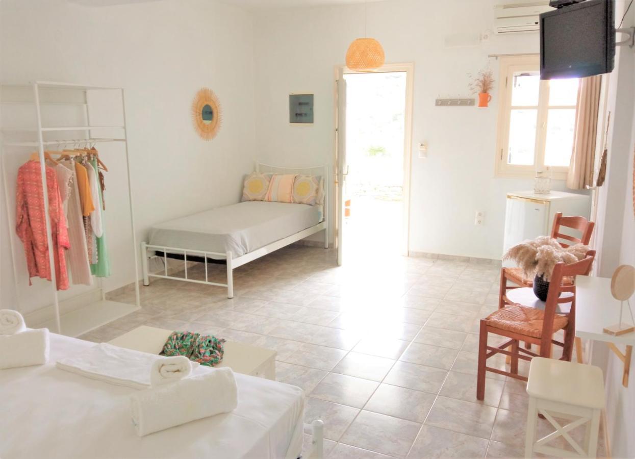 Appartement Ktima Vrisiana à Platis Gialos  Extérieur photo