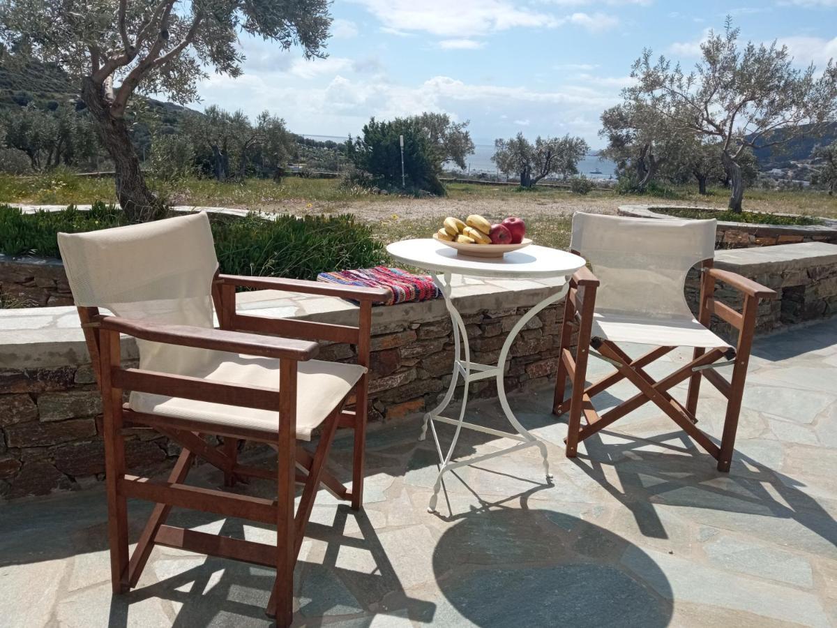 Appartement Ktima Vrisiana à Platis Gialos  Extérieur photo