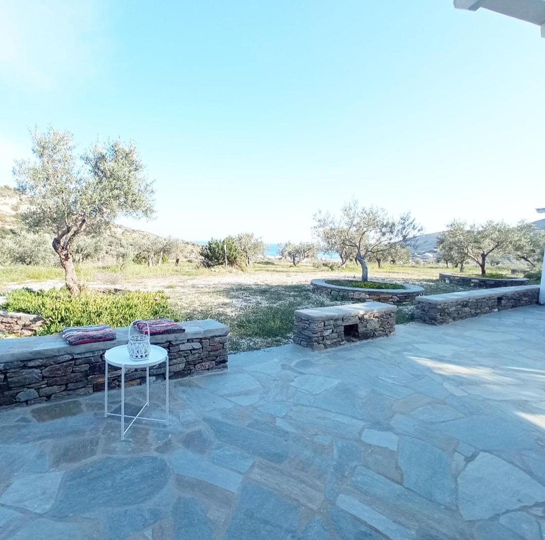 Appartement Ktima Vrisiana à Platis Gialos  Extérieur photo